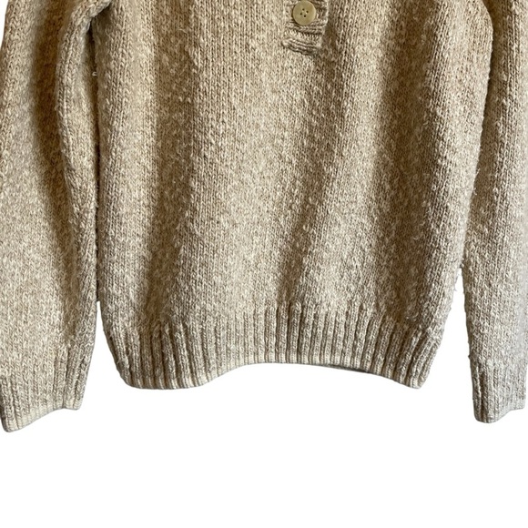 Vintage Appleseed’s Thick Chunky Cotton Knit Sweater Size Medium - Picture 3 of 9